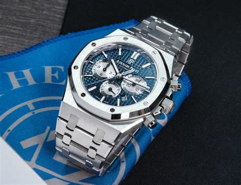 audemars piguet royal oak 41mm blue dial|ap royal oak retail price.